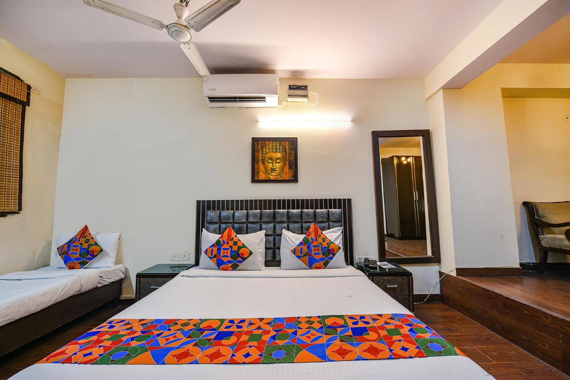 Fabhotel Swiss International Patel Nagar Nova Deli Exterior foto
